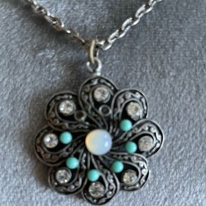 Gemstone necklace